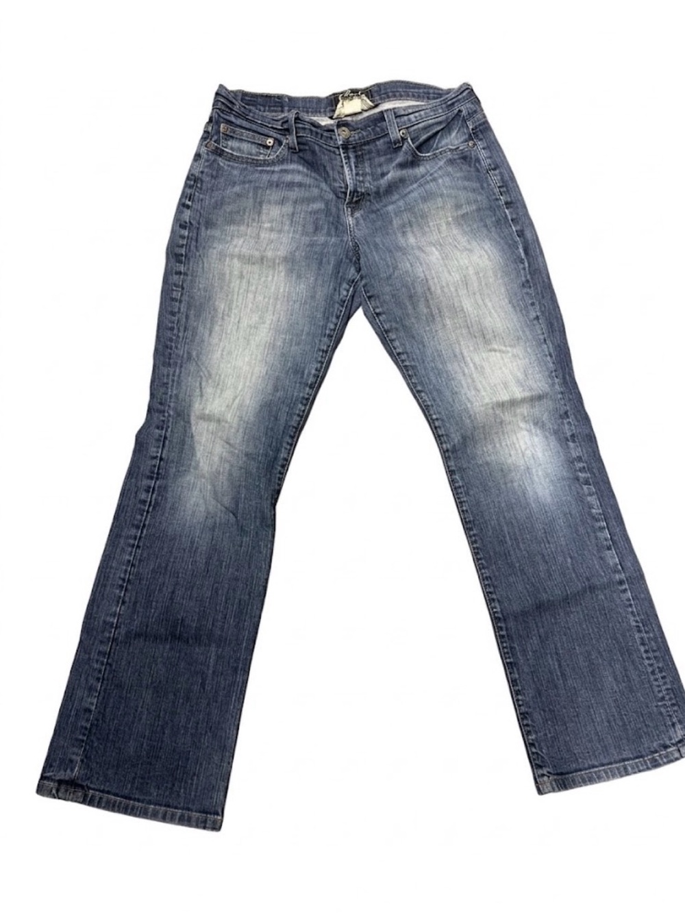 Lucky Brand Women's Blue Washed Flare Jeans